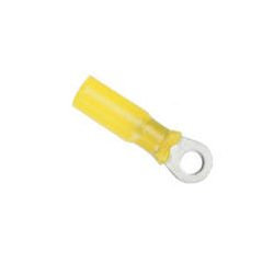 YELLOW 12-10 AWG  1/4 Ring...